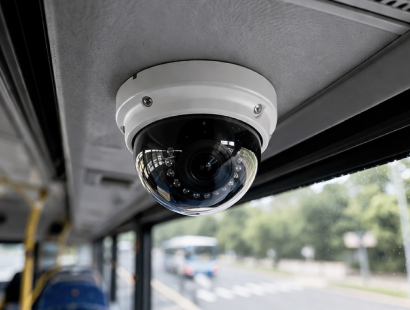 CCTV every Chalo Bus